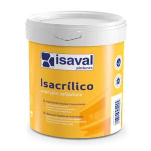 Sellador para pared de isaval, isacrilico presentacion de litro